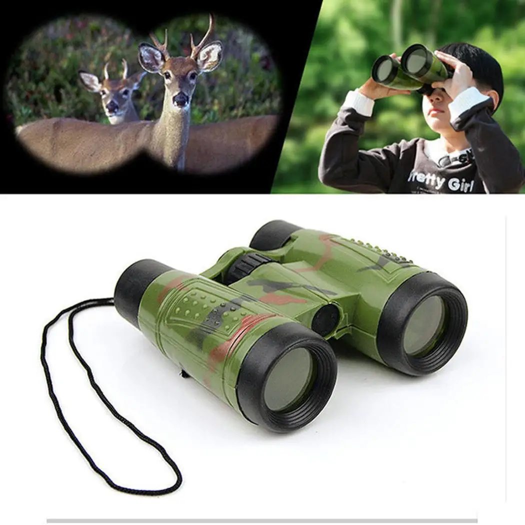 Детский Камуфляжный бинокль телескопы игрушки для детей обучающая игрушка яркая