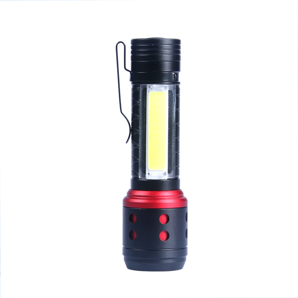 Мини-фонарик Q5 LED + COB 14500 лм 4 режима | Лампы и освещение