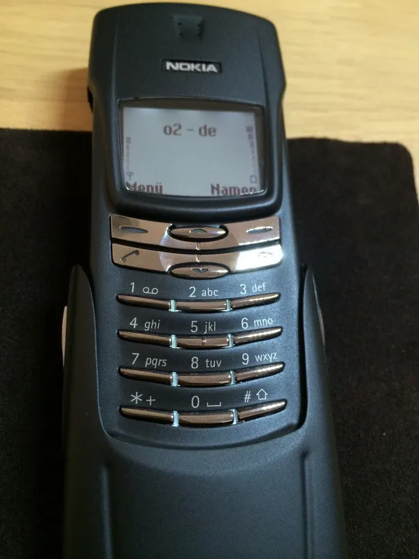 Оригинальный разблокированный телефон Nokia titanium 8910i двухдиапазонный GSM Bluetooth