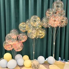 Воздушные шары на день рождения декоративные аксессуары для вечеринок воздушный шар цепи шар колонна-подставка наборы стенд Арка Поставки свадебного декора