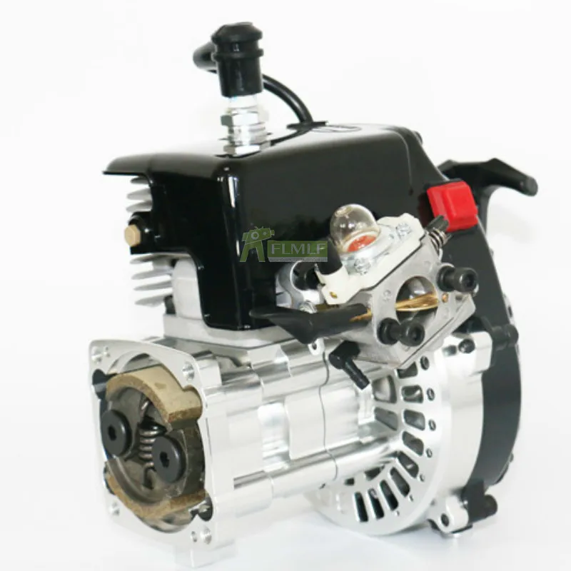 38CC 2-тактный 4 болта двигатель с ЧПУ Цилиндр чехол 9HP подходит для 1/5 HPI Rovan км BAJA Losi 5ive T FG GoPed штук/лот