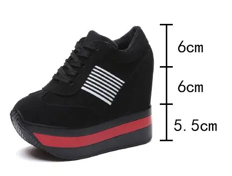 2017 модная повседневная женская обувь увеличивающая рост сетчатая дышащая | Обувь