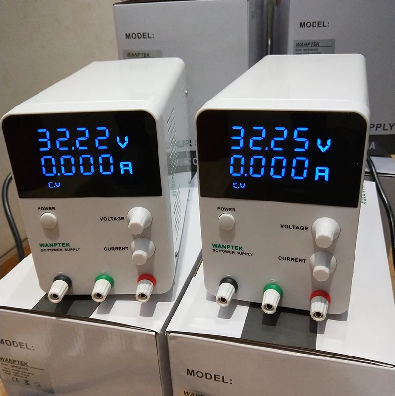 Wanptek GPS605D переключатель питания постоянного тока цифровой дисплей Регулируемый лабораторный источник питания 60 в 5A 30 в 10A мини