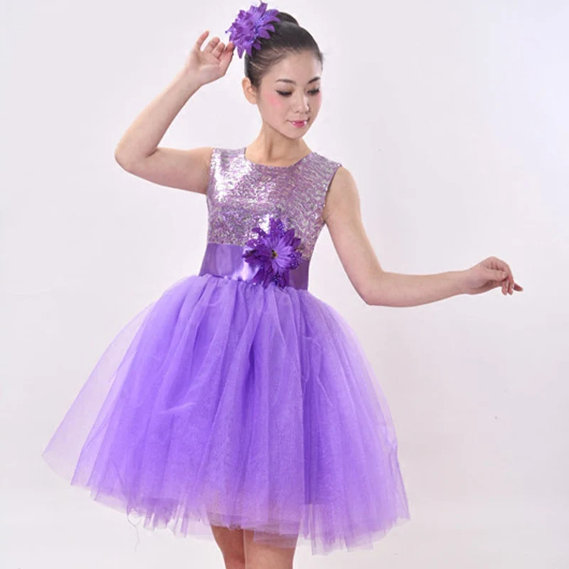 Балетная Одежда для девочек танцевальное платье гимнастическое трико одежда