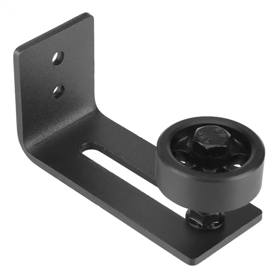 Регулируемая направляющая для дверей из углеродистой стали настенного ролика с