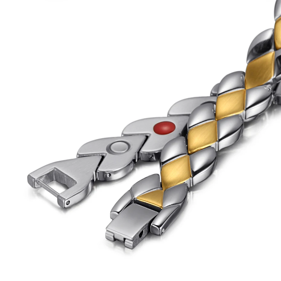 Женский браслет из нержавеющей стали RainSo популярный магнитный для лечения