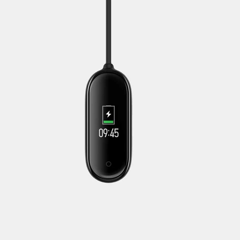 Xiaomi mi Band 4 Оригинальное зарядное устройство для Xiaomi mi Band 4 зарядная док-станция mi Band 4 USB кабель mi Band 4 аксессуары черный 5 В/250 мА 1,2 м