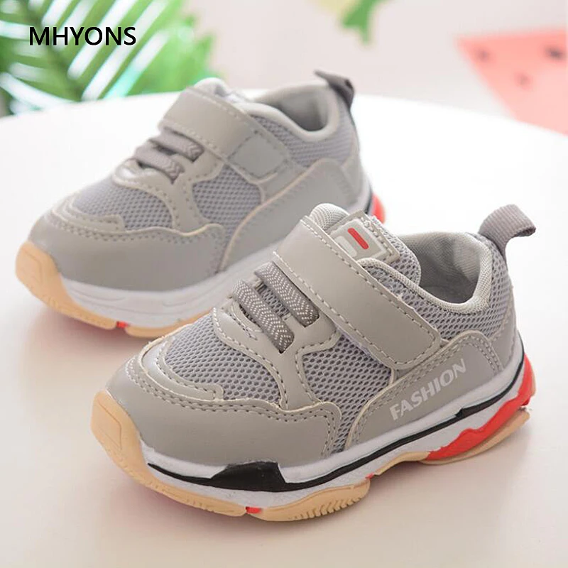 2018 Лидер продаж детская обувь осень зима мальчики девочки модные кроссовки