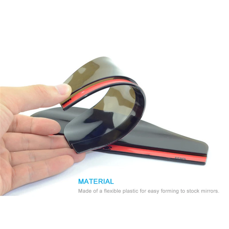 Автомобильное зеркало заднего вида навес от дождя для бровей боковой щит