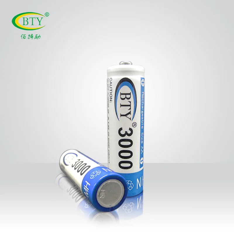 Аккумуляторная батарея BTY N95 AA AAA EU зарядное устройство с 4x 3000 mAh 1 2 V Ni MH