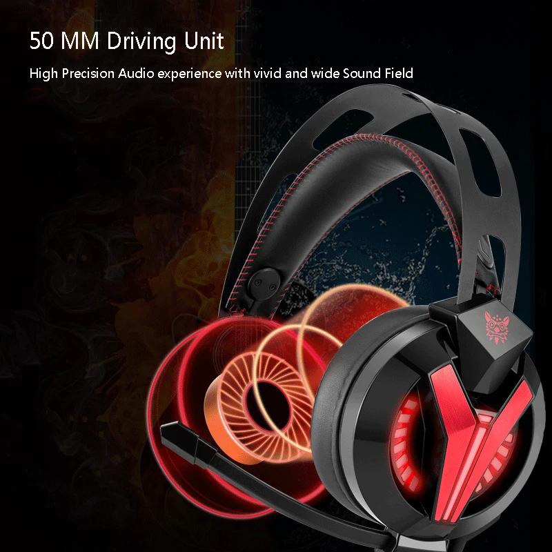 M180 PC Игровые наушники стерео бас-гарнитуры с гибкой шумоизоляцией микрофон шлем
