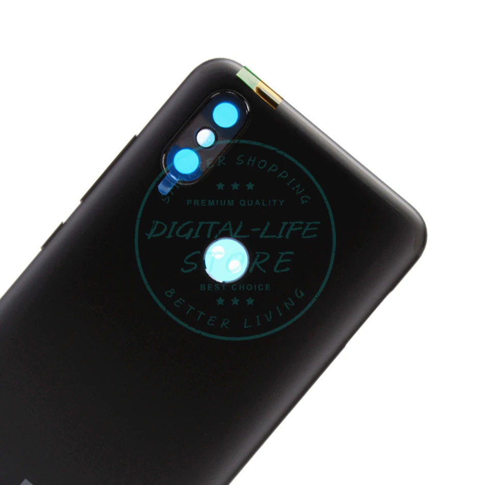 Для Xiaomi mi A2 6X Задняя крышка батареи металлический корпус двери mi 6X mi A2+ стекло объектива камеры+ боковые ключи запасные части для ремонта