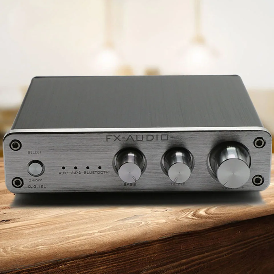 FX аудио XL 2.1BL TPA3116 высокое Мощность 2 1 канал Bluetooth 4 0 Цифровой усилитель сабвуфера