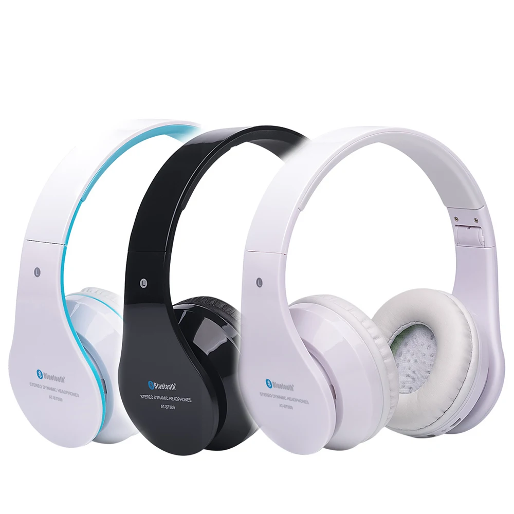 Syeser Беспроводной наушников стерео звук Bluetooth гарнитура с micophone Поддержка карты