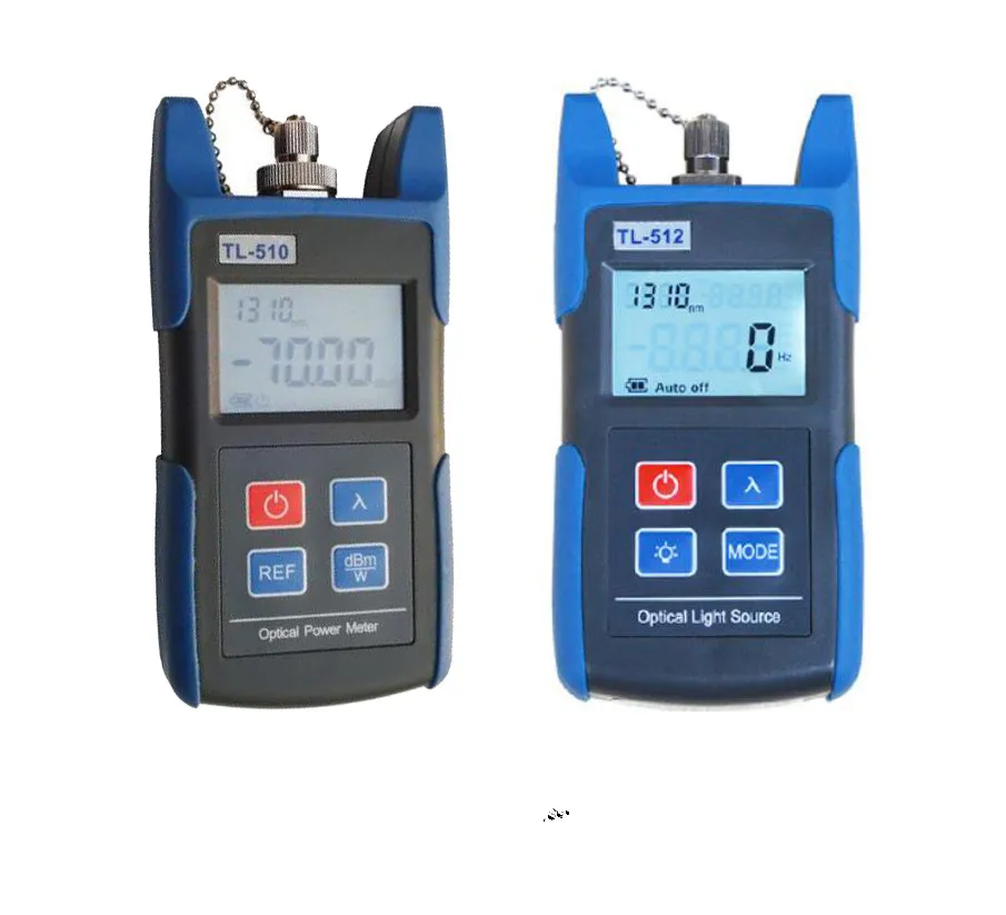 

TL510C Fiber Optic Tester with Power Meter -50~+26dBm and TL-512 Optical Light Source 1310/1550nm