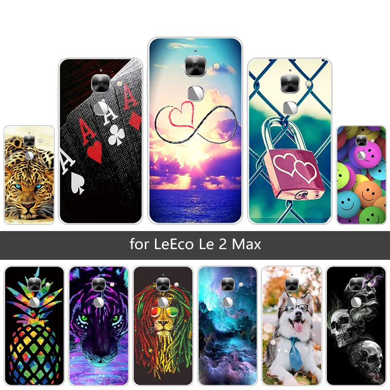 for LeEco Le 2 Max Letv Silicone Transparent Phone Cases Full Protection Shells Soft TPU Luxury Back Cover 5.7 inch Coque |