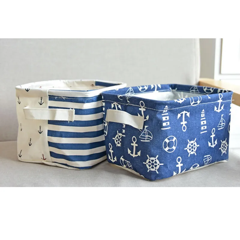 Органайзер для макияжа аксессуары стола коробка хранения в полоску настольные