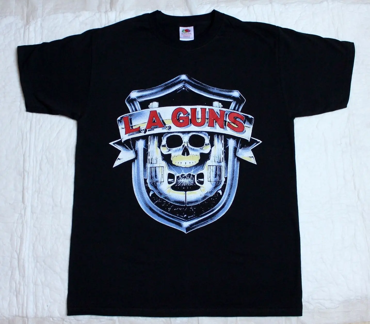LA оружие GUNS NO MERCY TOUR 1988 Металл футболка в стиле рок (S XXL)|Мужские футболки| |