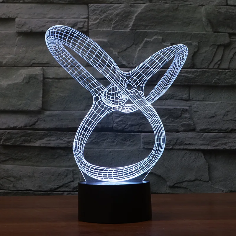 Абстрактное моделирование 3d лампа Led индивидуальный настольный светильник