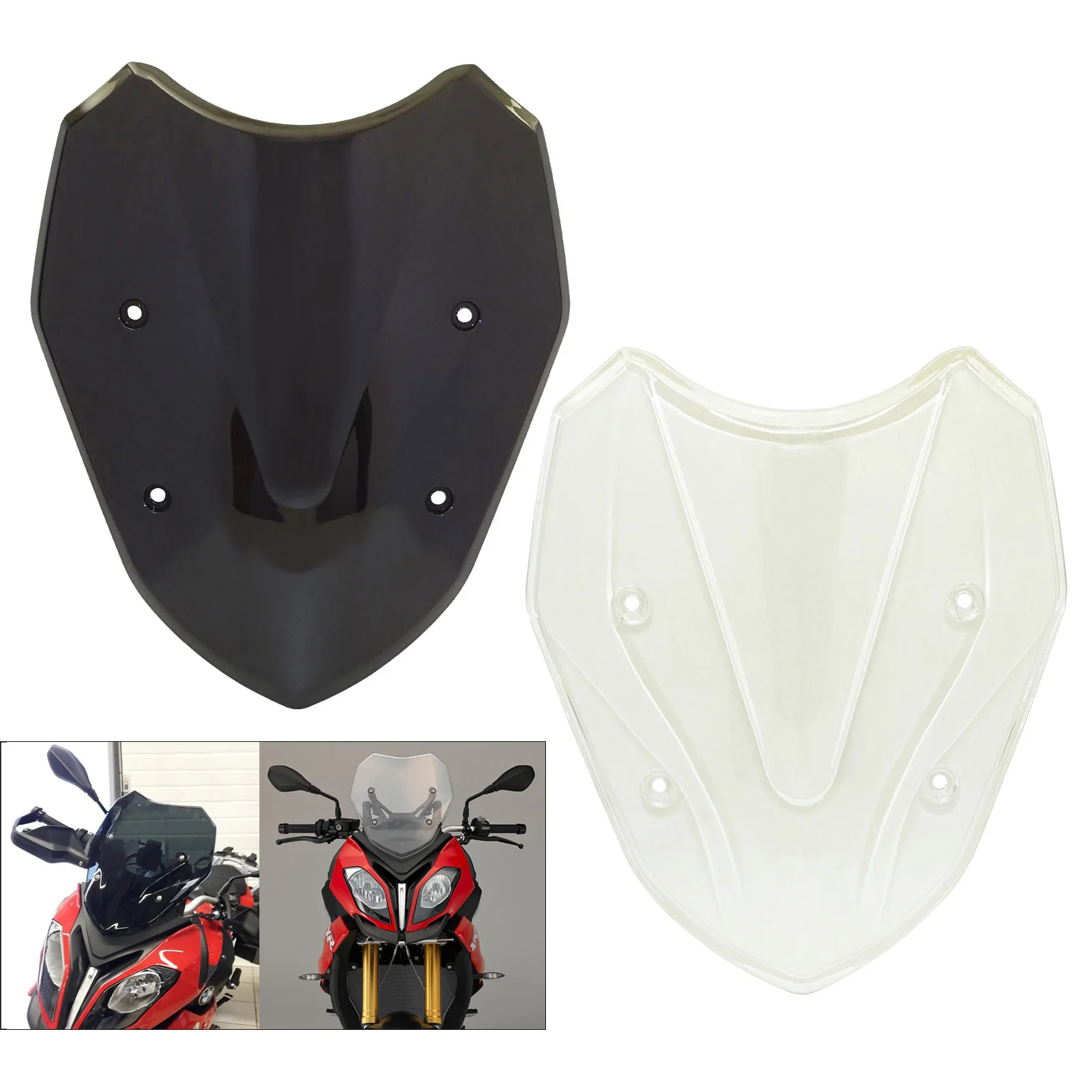 Экран на лобовое стекло с двойными пузырьками для мотоцикла экран BMW S1000XR S 1000 XR K49
