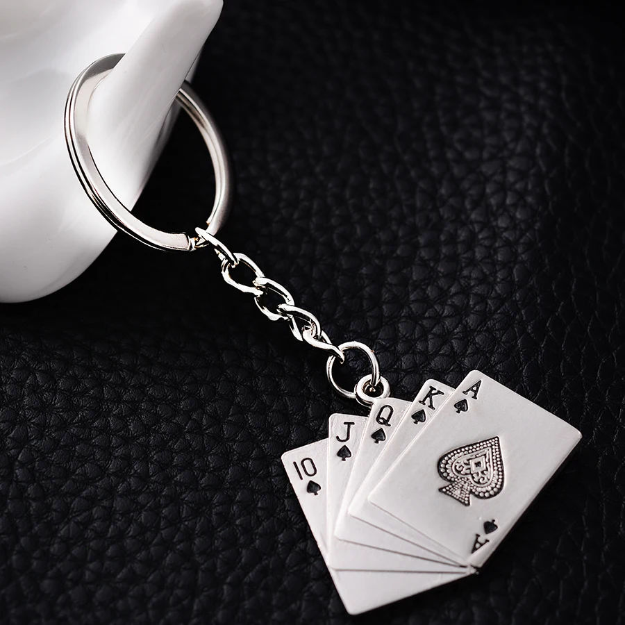 Элементы новизны модная повседневная металический брелок для ключей из сплава