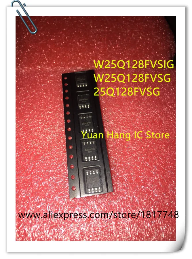 10 шт./лот w25q128fvcome W25Q128FVSG W25Q128FVSIG W25Q128 WINBOND SOP 8 16M flash 128 Мбит|Аксессуары для батарей и