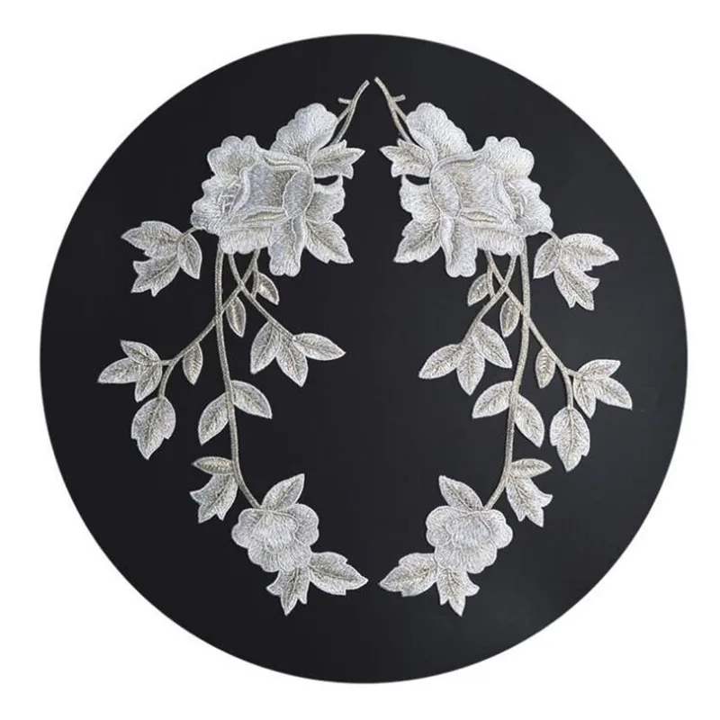 Кружевная ткань с вышивкой пионы розы аксессуары для рукоделия | Дом и сад