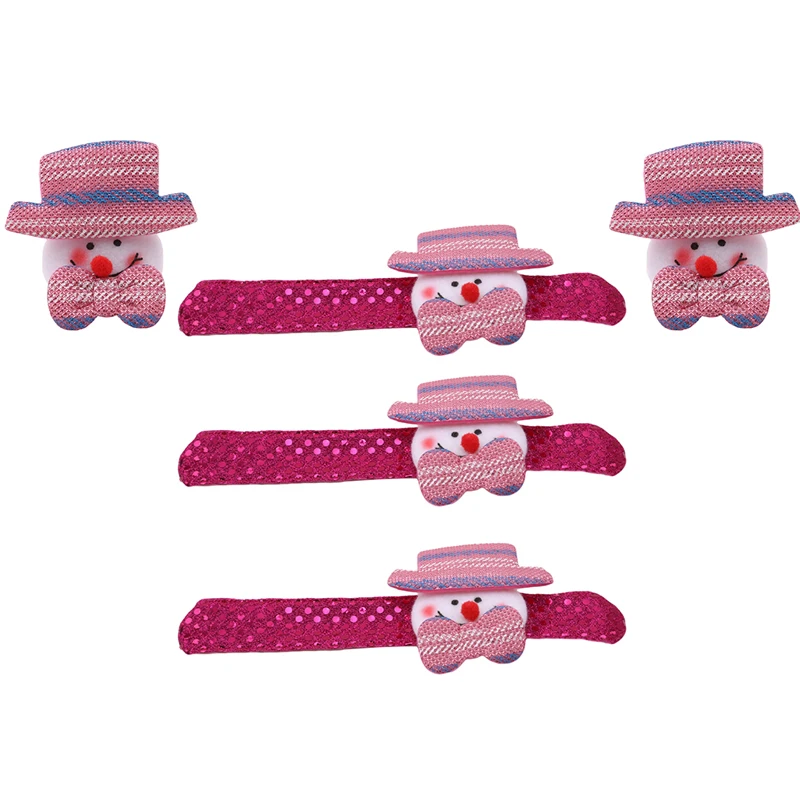 Рождественский подарок снеговик медведь лось Санта Клаус рождественское кольцо