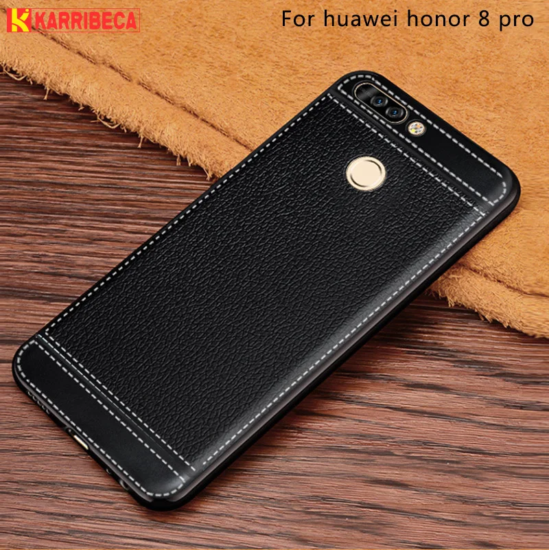 личи зерна узор кожаное силиконовый чехол на телефон huawei honor 8 pro чехлы
