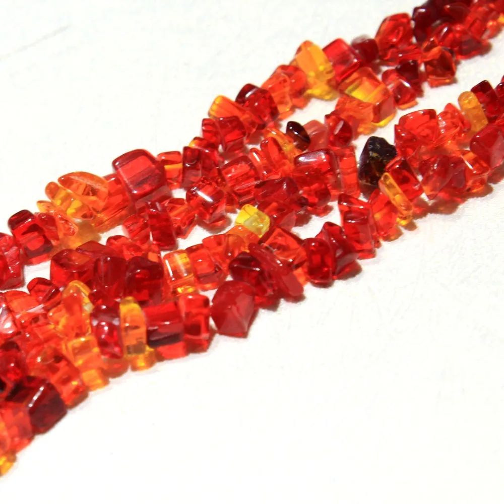 Мелким Оптом женщин девушки Оптовая Гравий неправильной Формы Красный