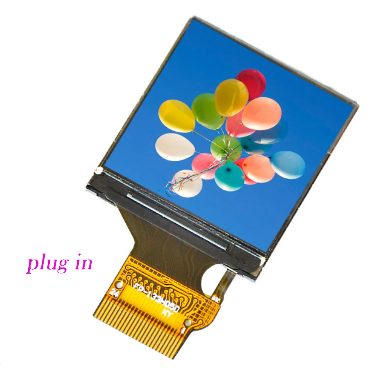 ips 1,3 дюйма 3,3 В 12PIN/24PIN SPI HD полноцветный подключаемый TFT дисплей ST7789 Драйвер IC 240*240