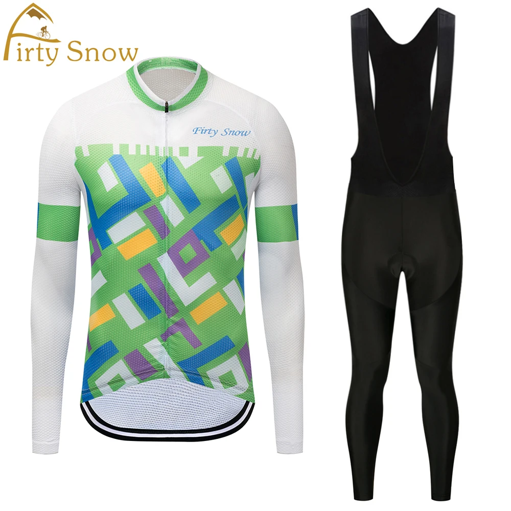 Женские велосипедные Джерси Наборы Спортивная одежда брюки рубашки с длинными
