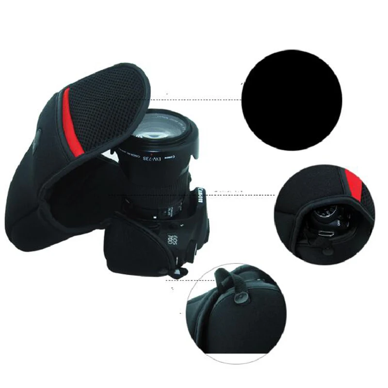 Чехол для камеры Waterprof сумка Canon EOS 50D 60D 70D 5D 5D2 5D3 6D 7D 18 135 200 55 250 защитный чехол