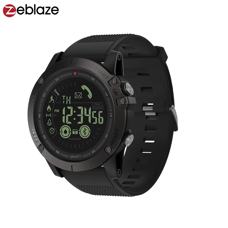 Zeblaze Vibe 3 Bluetooth Smart часы светящимся циферблатом низкая Батарея напомнить моменты