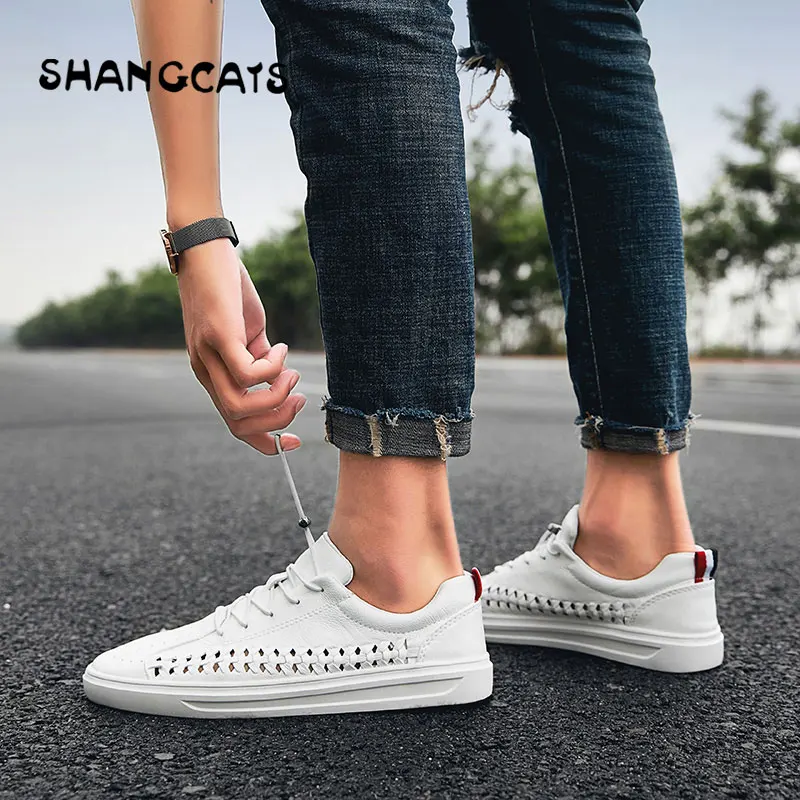 Мужская обувь наивысшего качества Вулканизированная для мужчин сезон осень