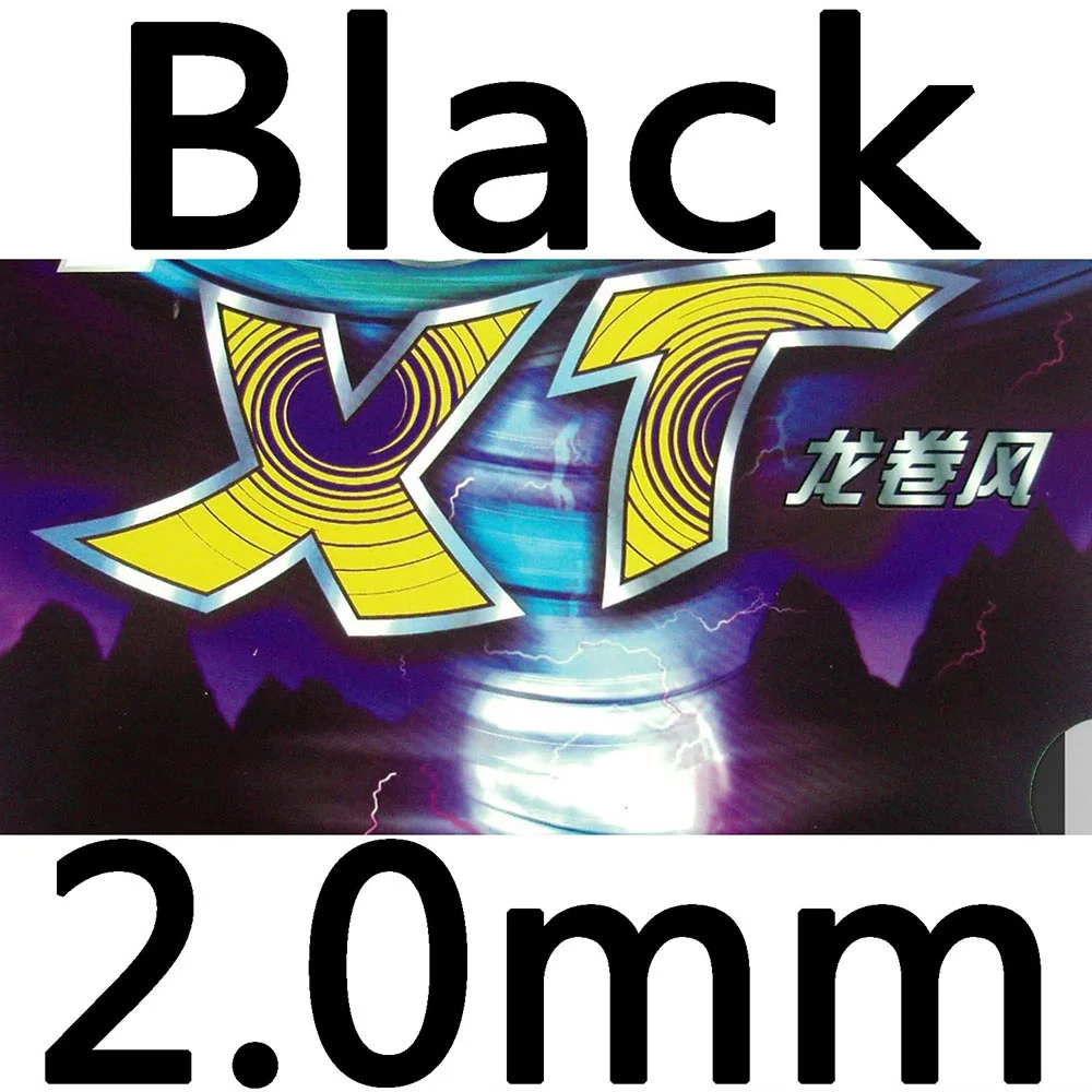 Black 200 KTL Pro XT Pro-XT ProXT прыщи в настольном теннисе Резина с губкой ракетка спорт - Цвет: Black 200