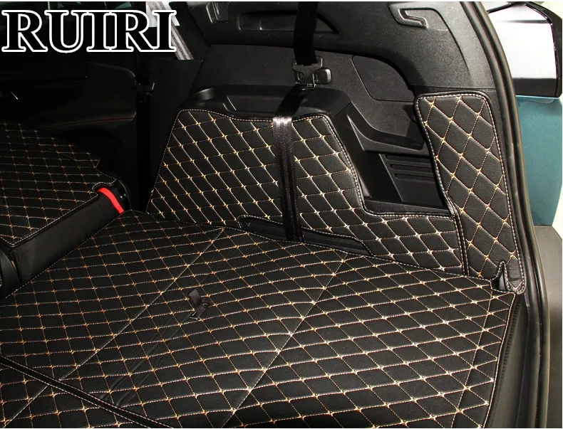 Высокое качество! Полный набор автомобильных ковриков для багажника Peugeot 5008 7