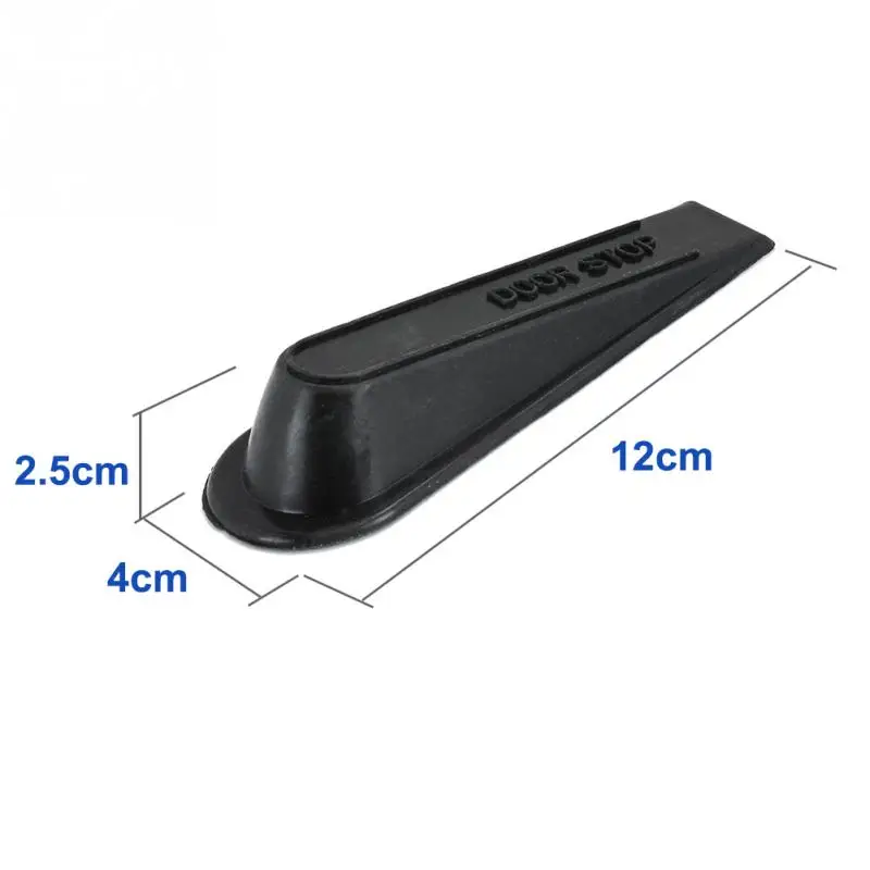 5 шт. двери клиновидная Пластик ограничители открывания дверей нескользящей