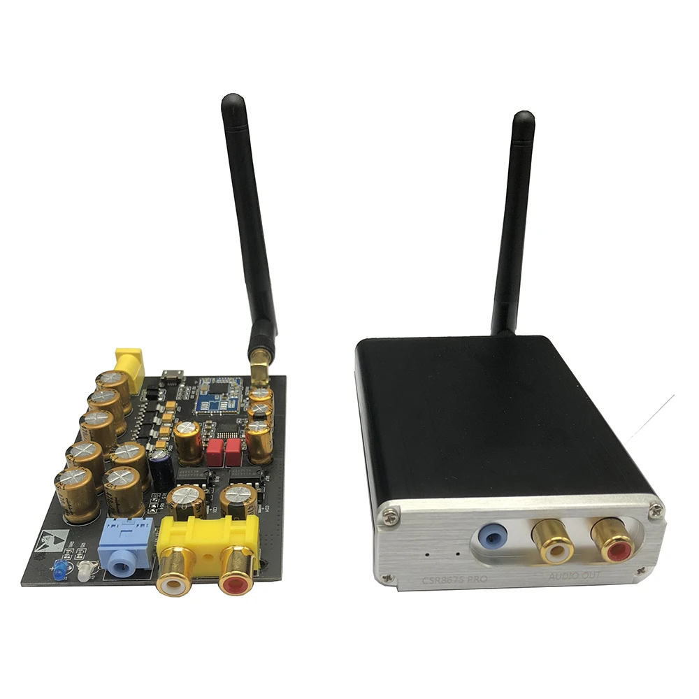 CSR8675 APTX HD Bluetooth 5,0 беспроводной приемник PCM5102A I2S DAC декодирование без потерь поддержка 24BIT с антенной B3-005