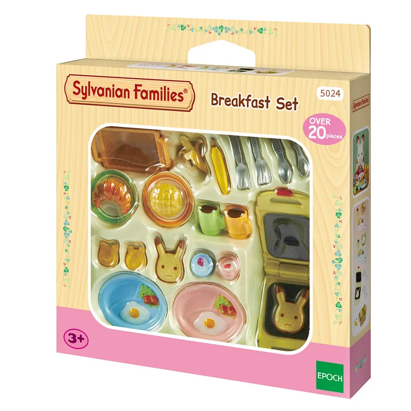 Набор для игр в кукольный домик Sylvanian Families набор завтрака аксессуары подарок