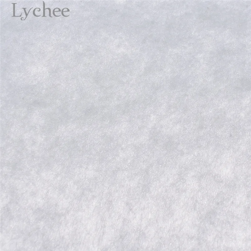 Lychee 280 г/180 г Одиночная клейкая прокладочная белая ватная подкладка наполнитель DIY кошелек поделки подкладка поставки
