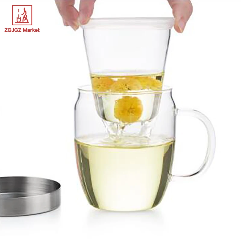 Современный чайный стаканчик Samadoyo кофейные кружки 360 мл пищевой с крышкой из