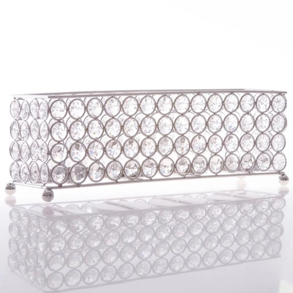 Прямоугольный подсвечник кубическая подставка металлическое основание стекло