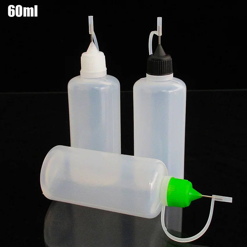 5 шт. пластиковые бутылки для жидкого никотина 60 мл