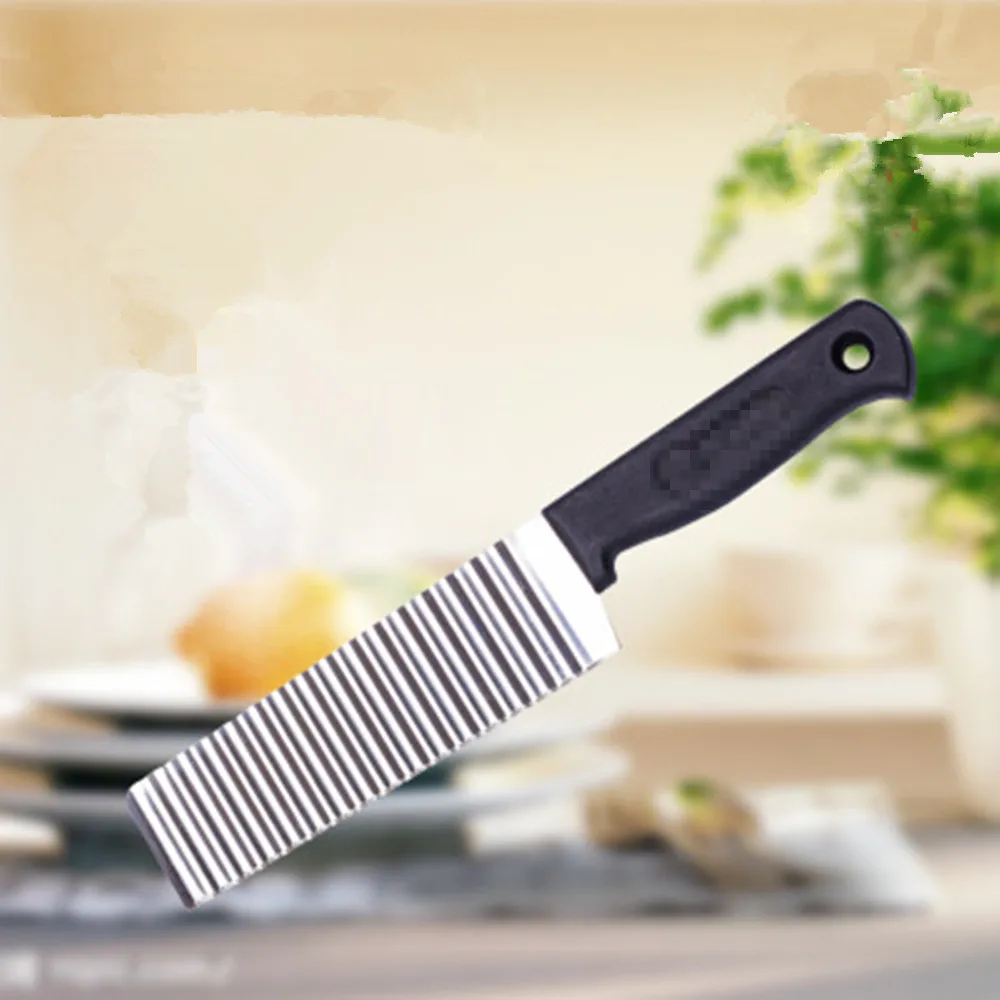 Из нержавеющей стали Спайк картофеля нож для резки многоцелевой cut French fries