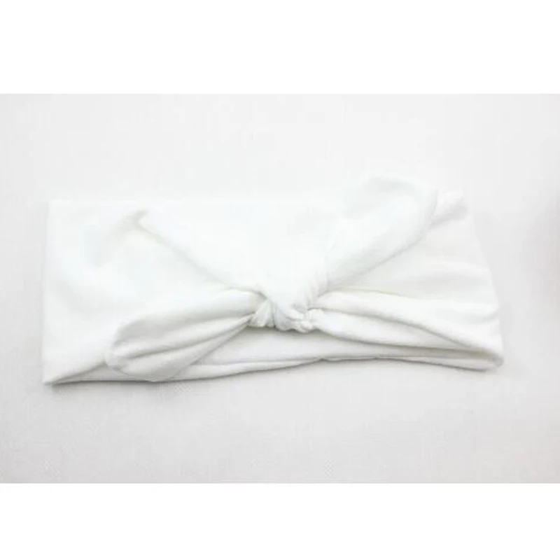 1PC New Headwear Cut Hair Bows Flower Headband Girls Bow Knot Headwrap Elastic Bands Accessories |