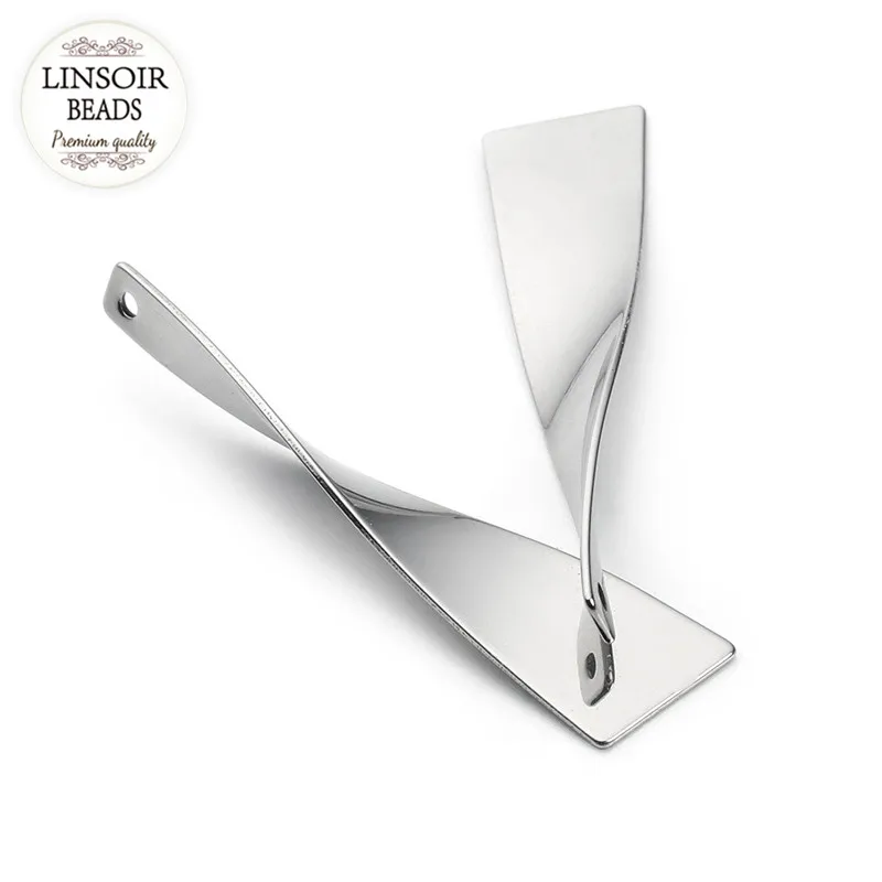 Ожерелье кулон из нержавеющей стали с маленьким отверстием 11 х48 мм 5 шт./лот|charm