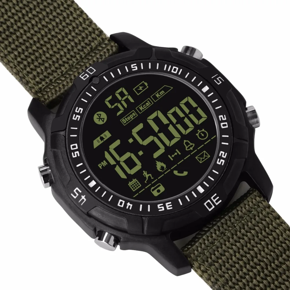 Умные часы мужские 5ATM водонепроницаемый браслет спортивный секундомер VIBE 2 Smartwatch