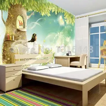 Пользовательские фото обои 3d фрески wallpapes большое дерево панно детская комната