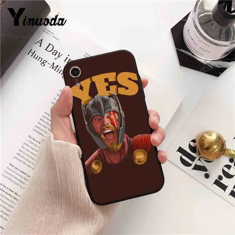 Чехол для телефона Yinuoda Marvel avengers endgame iPhone 8 7 6 6S 6Plus X XS MAX 5 5S SE XR 11 pro max | Мобильные